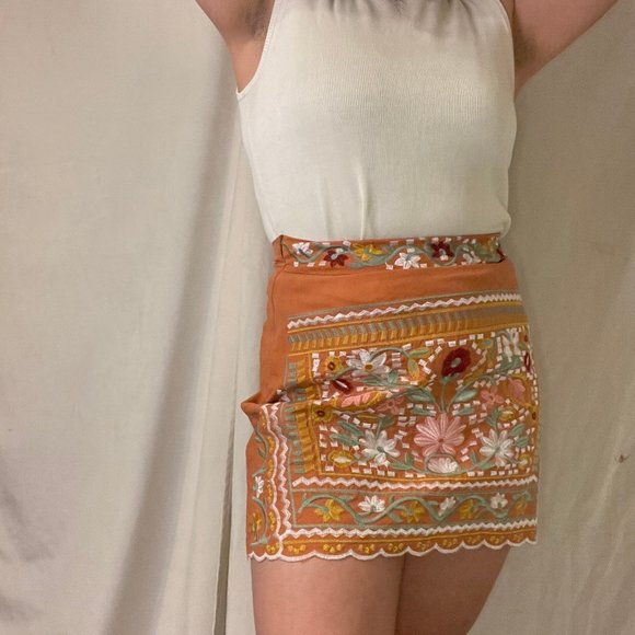 Embroidered Skirt - Picture 6 of 6
